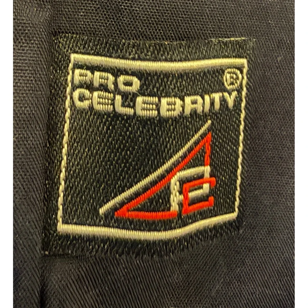 Pro Celebrity Mens Navy Blue Quarter Zip Convertible Windbreaker Jacket Size M‎